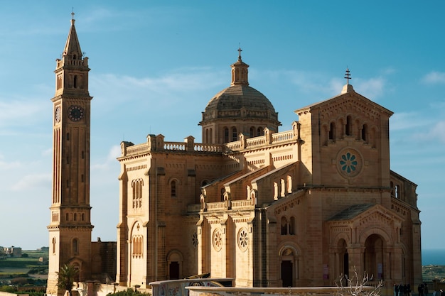 La Basílica Ta Pinu en la isla de Gozo en Malta