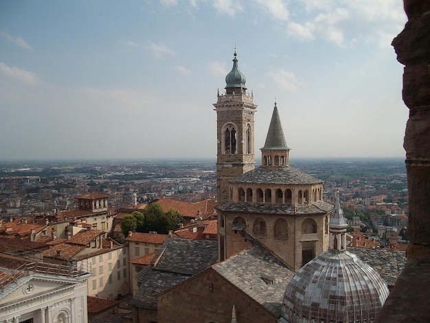Basilika Santa Maria Maggiore gegen den Himmel in der Stadt