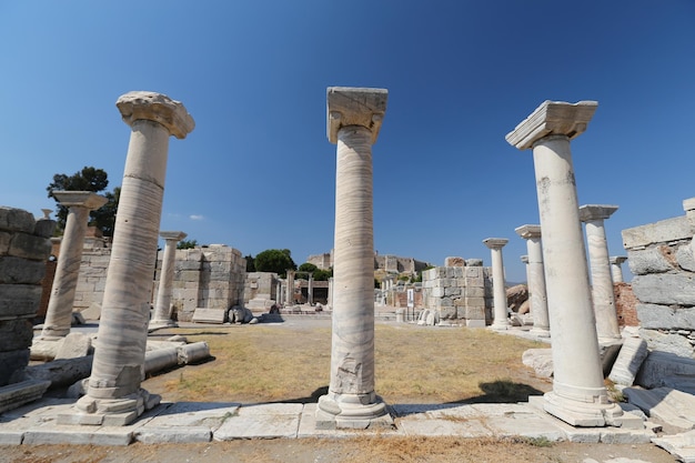 Basilika St. Johannes in der Stadt Selcuk Izmir Türkei