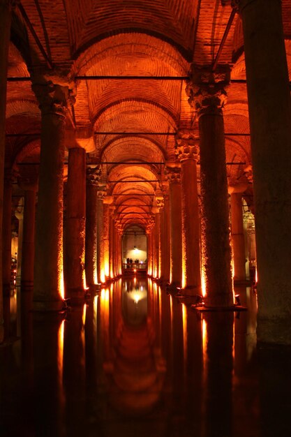 Basilika-Zisterne aus Istanbul Türkei