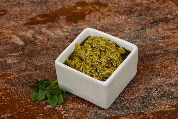 Basilikumsauce Pesto