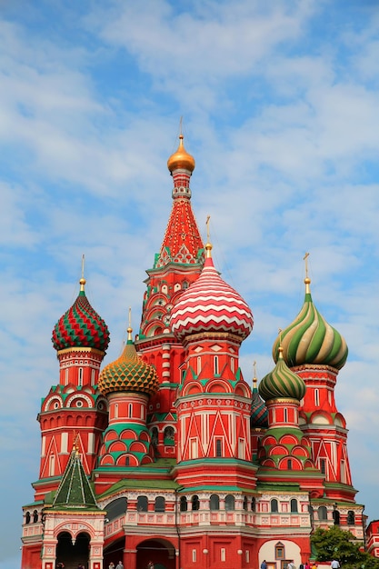 Basilius-Kathedrale auf dem Roten Platz in Moskau, Russland