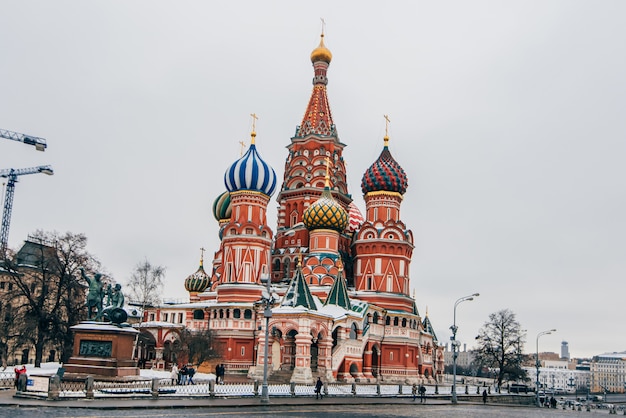 Basilius-Kathedrale auf dem Roten Platz, Moskau, Russland