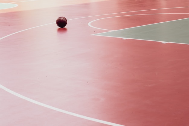 Basketball auf Bodensport-Konzeptidee