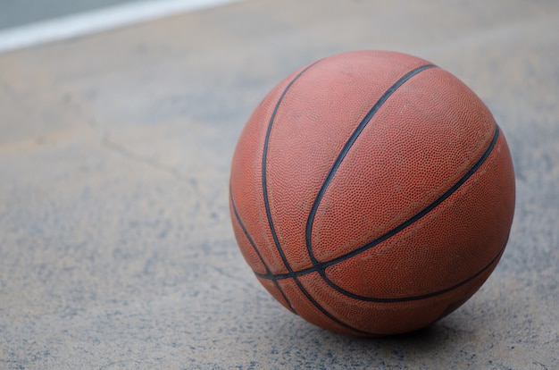 Basketball auf dem Platz