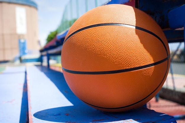 Basketball auf Tribünen