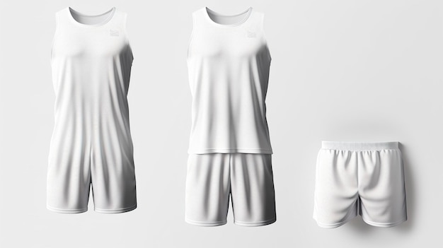 Basketball-Kit Mockup Plain