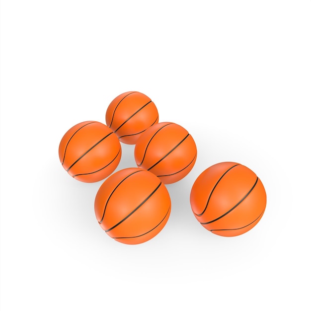 Basketballball 3D-Modellierung