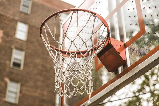 Basketballplatz in New York