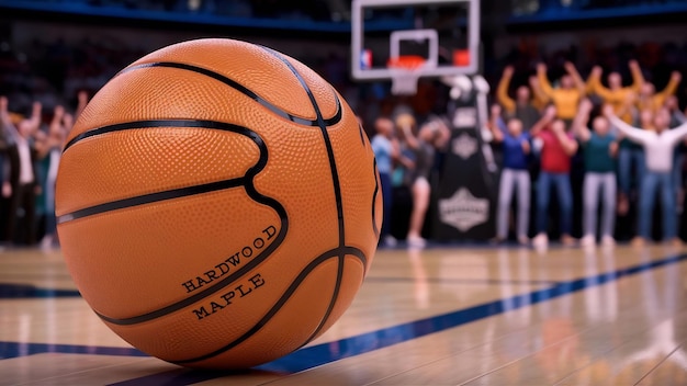 Basquetebol de bordo de madeira dura