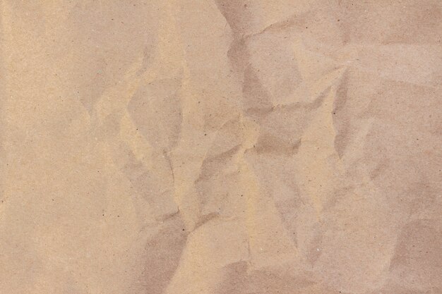 Bastelpapier. beige zerknitterte Bastelpapier Textur Hintergrund