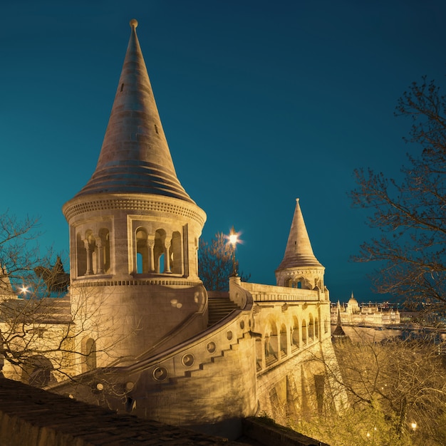 Bastião dos pescadores em Budapeste, Hungria