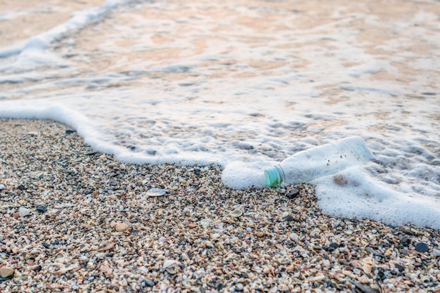 Basura en la playa