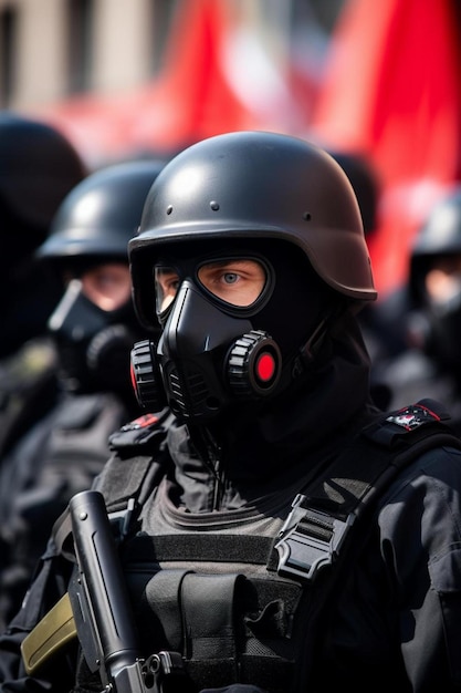 Foto batajnica serbia abril miembros del ejército serbio nd brigada para operaciones especiales durante un