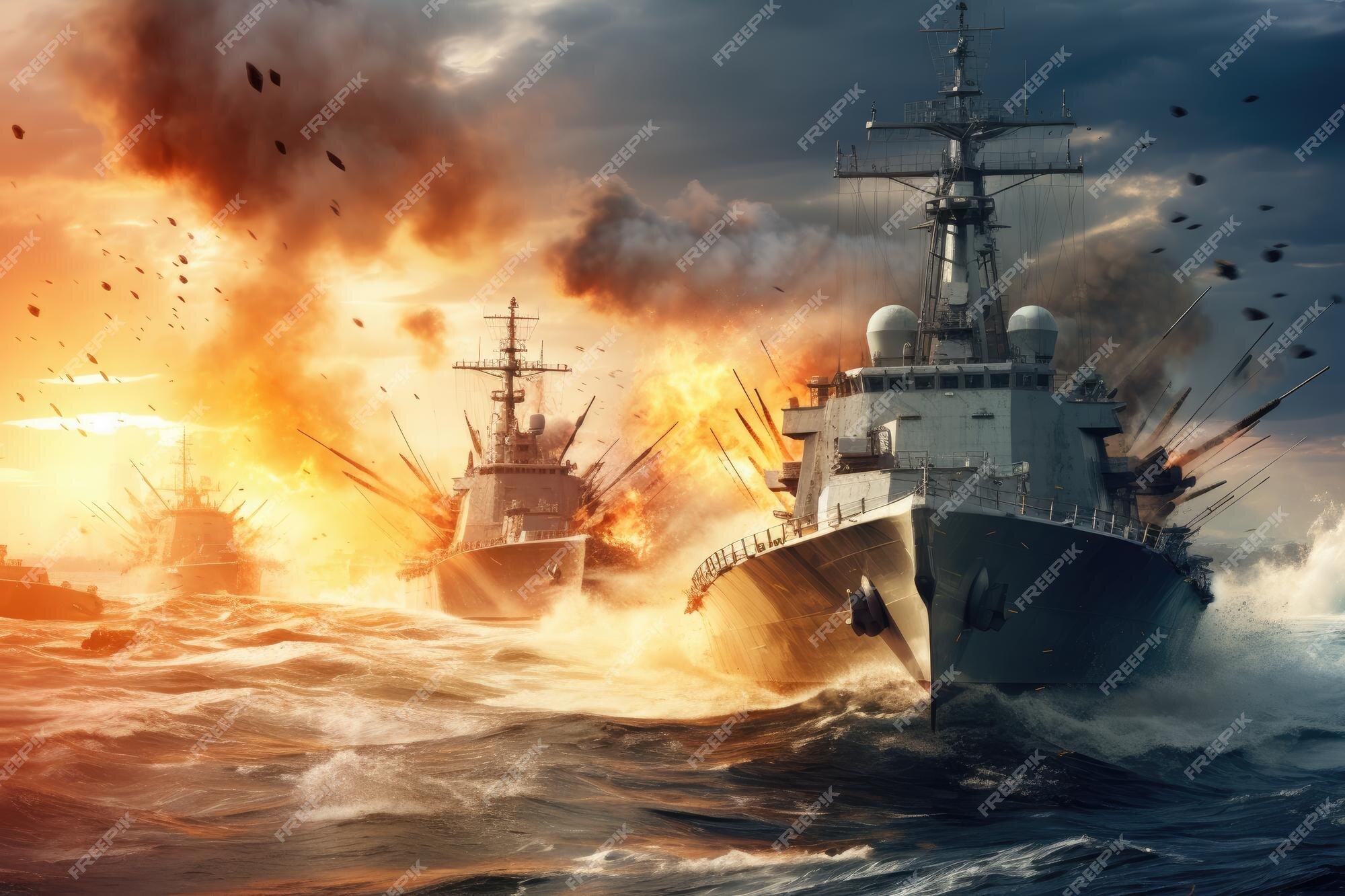 Navios de Guerra: Inferno no Mar