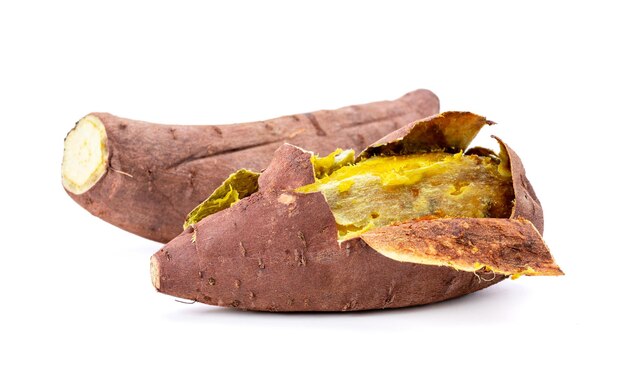 Batata-doce assada Alimentos nutritivos saudáveis para fazer dieta