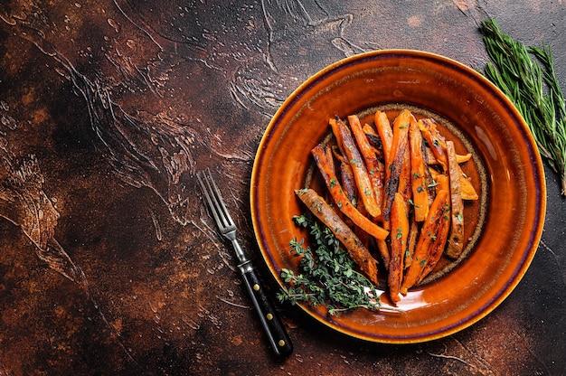 Batata Sweet Potato papas fritas