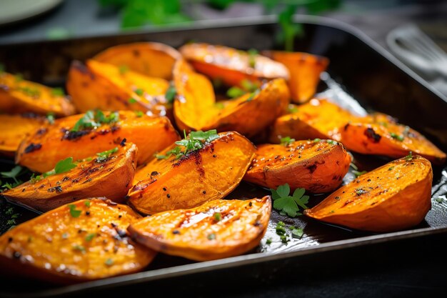 Batatas Asadas Comida Saludable