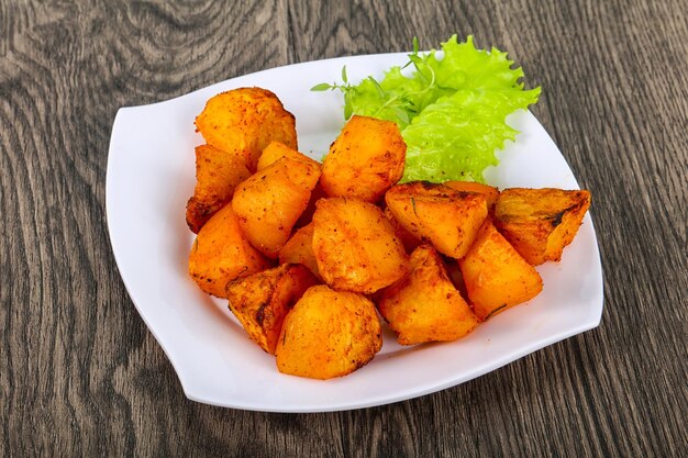 Batatas assadas