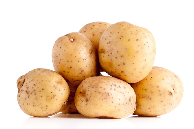 Batatas em branco