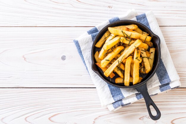 batatas fritas com molho