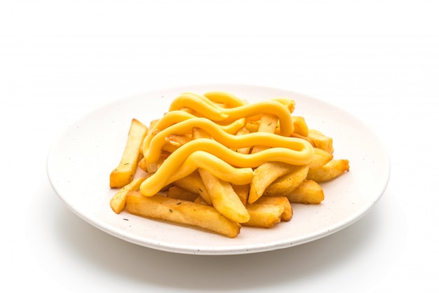 batatas fritas com queijo