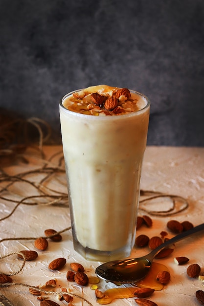 batido de almendras