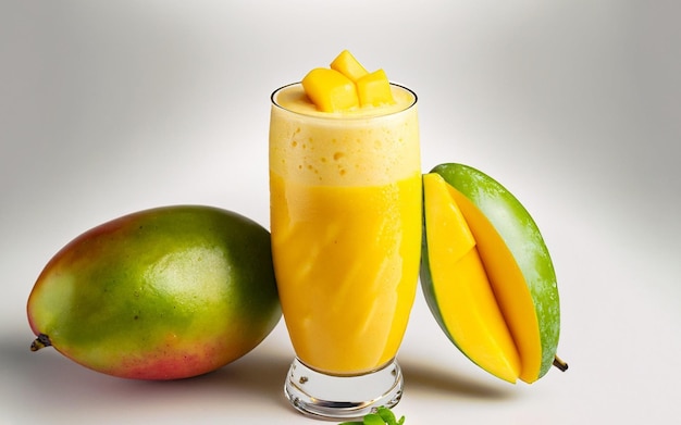 Batido de batido de mango