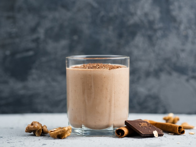 Batido de Chocolate ao leite com canela