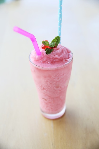 Batido de fresa