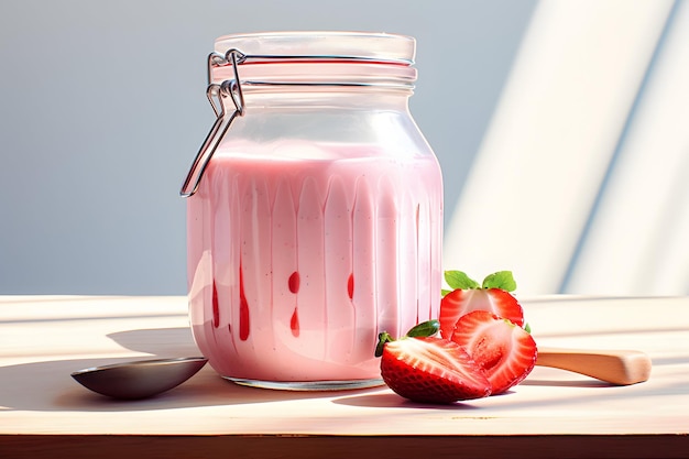 Batido de fresa