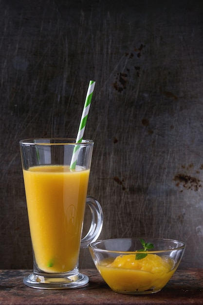 Batido de mango fresco