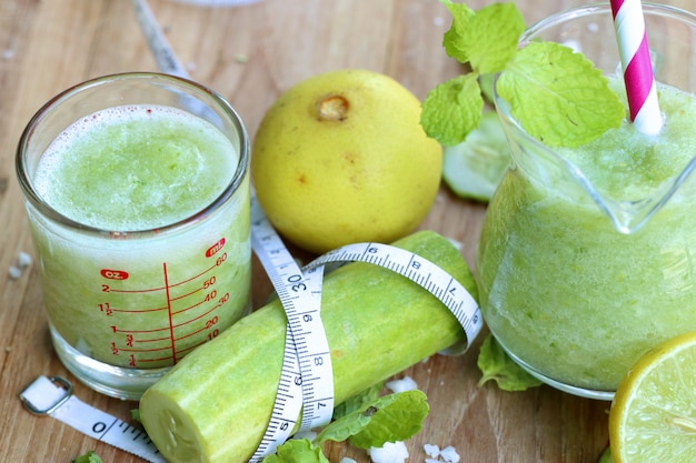 Batido de pepino