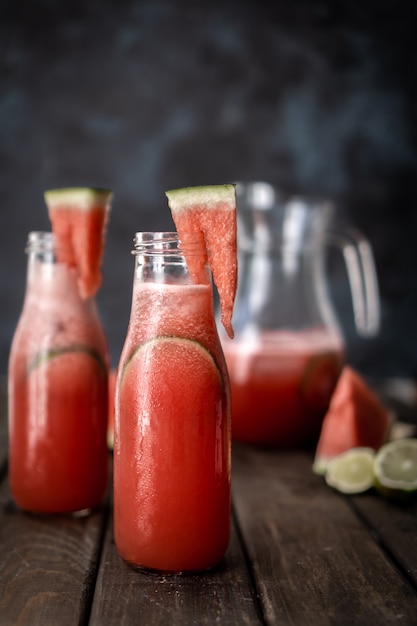 Batido refrescante de sandía.