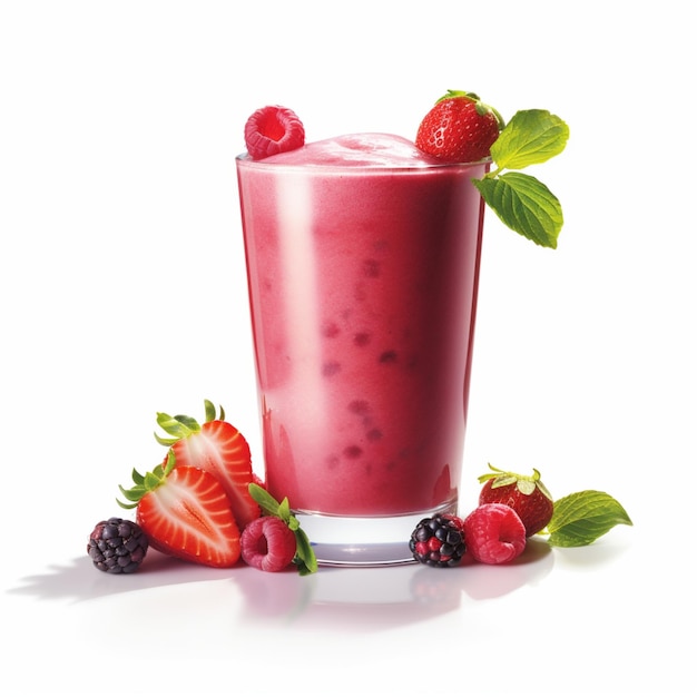 batido de sandía con frutas