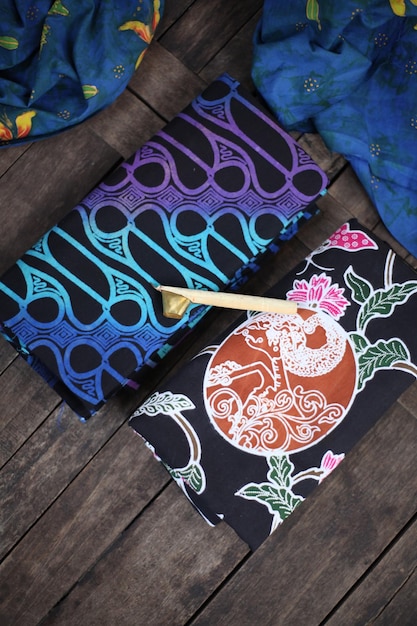Batik hecho a mano cultura indonesia original