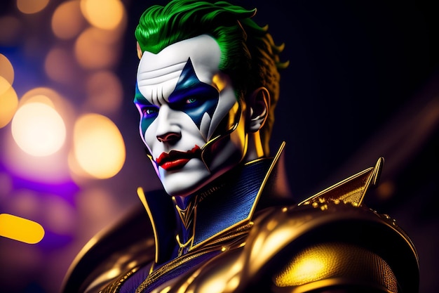 Batman der Joker der dunklen Ritter