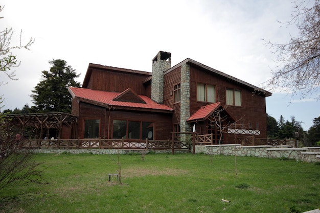 Bauernhaus aus Holz