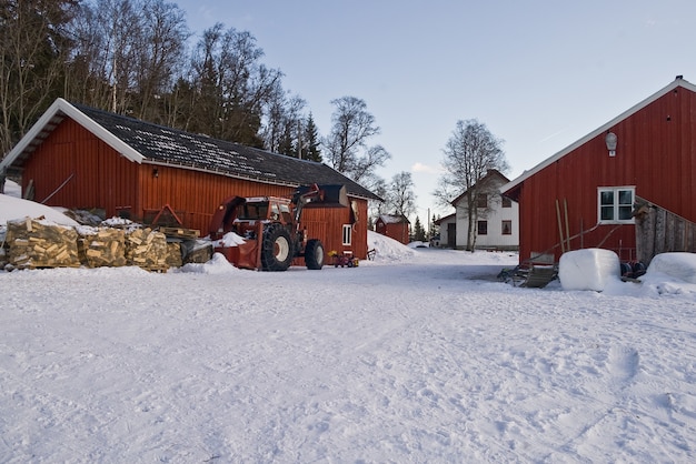 Bauernhof in Norwegen