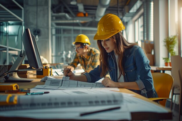 Bauingenieure im Einsatz