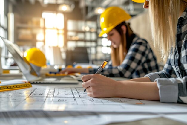 Bauingenieure im Einsatz