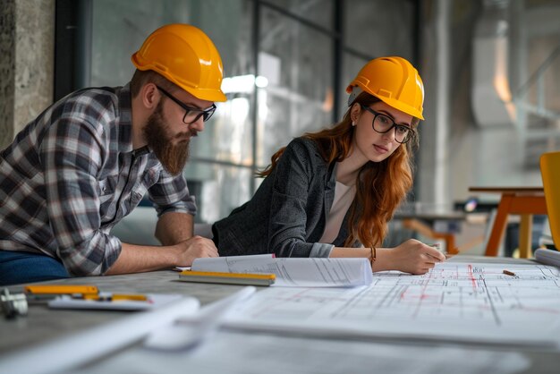 Bauingenieure im Einsatz