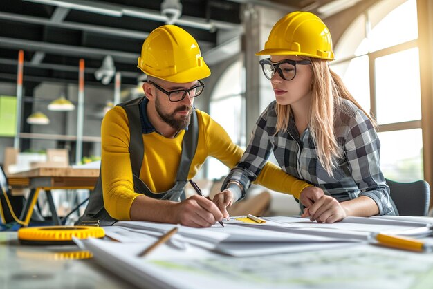 Bauingenieure im Einsatz