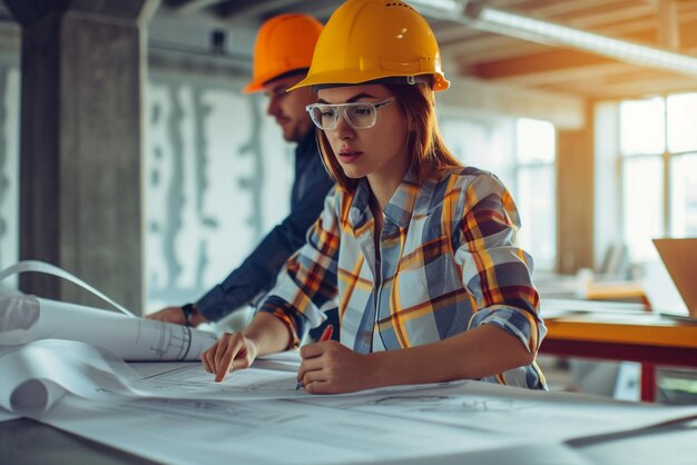 Bauingenieure im Einsatz