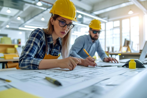 Bauingenieure im Einsatz