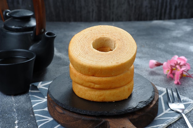 Baumkuchen ou Tree Cake ou log cake é um típico alemão, também popular no Japão como sobremesa doce