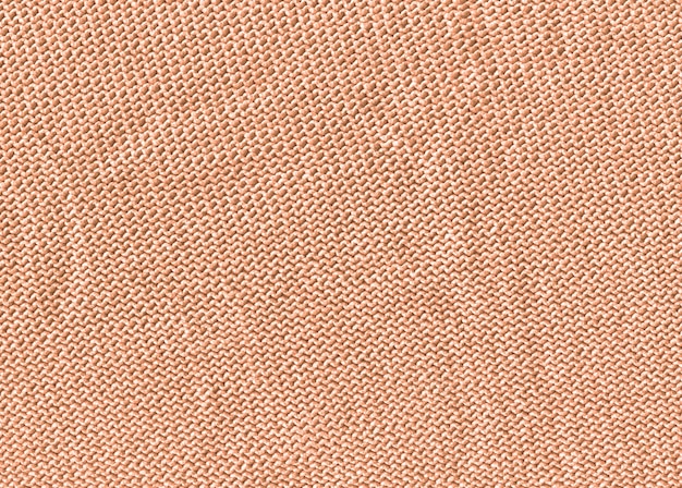 Baumwoll-Honigton-Stoff gewebte Leinwand für Winterdesign Wolle orangefarbener Aprikosen-Frische-Pullover dekorativer Hintergrund