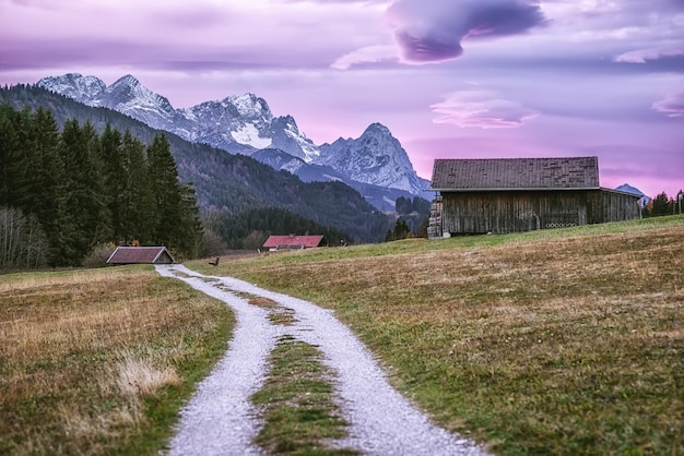 Baviera Cenário Alpes