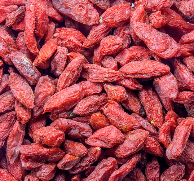 Bayas de goji secas