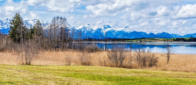 Bayerische Alpenlandschaft